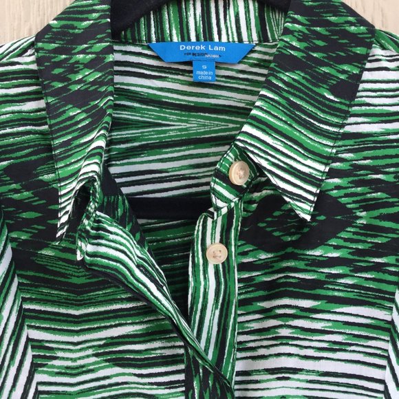 DEREK LAMB  SHIRT DRESS HIDDEN BUTTONS   size  S - Picture 5 of 9